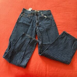 Levi’s Baggy Dad Jeans Pinstripe Jeans